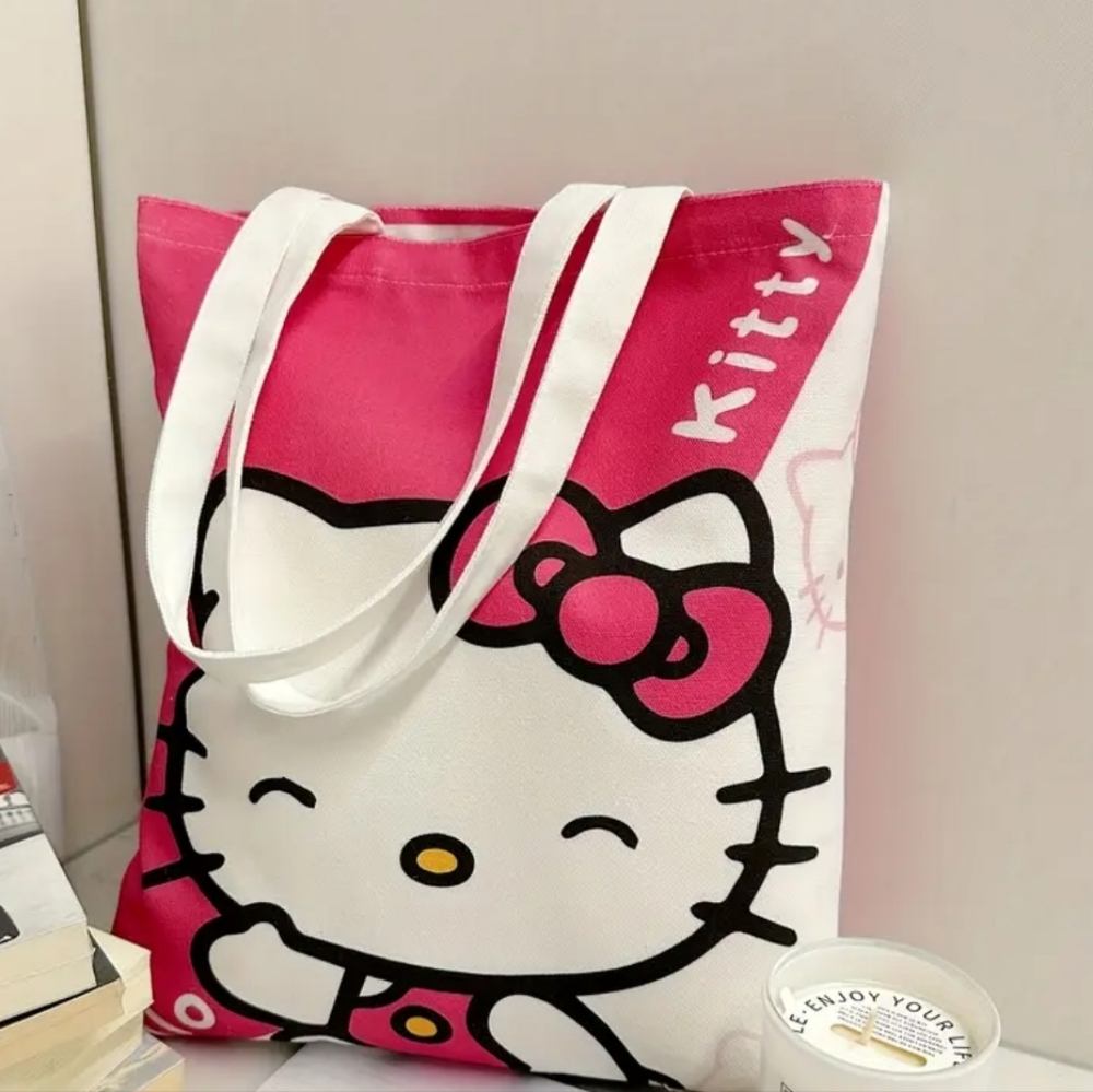 Hello Kitty Pink Tote Bag